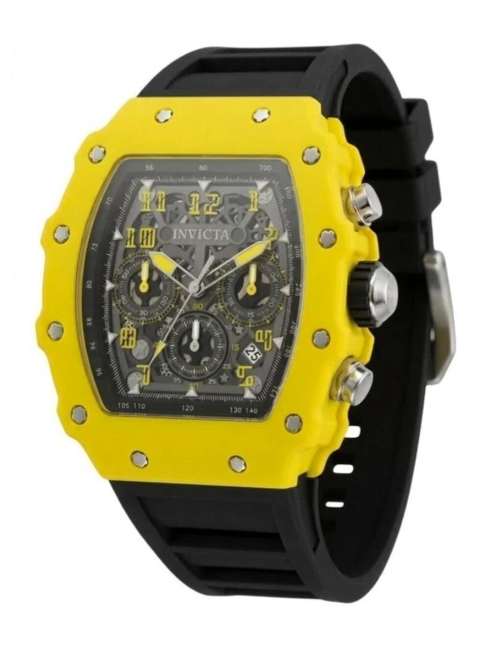 Invicta Racing Men's Watch - 44mm, Yellow (69733)